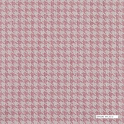 Розовая ткань с геометрическим рисунком Ontario 22